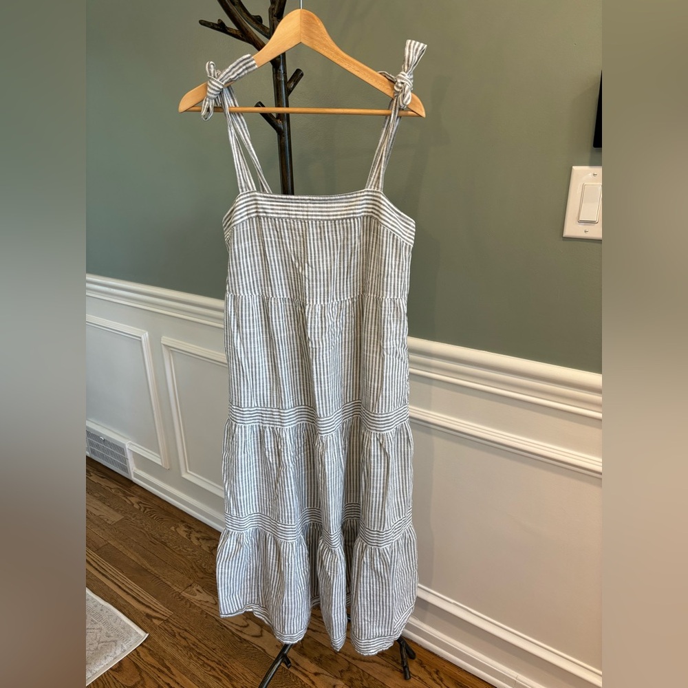 Tommy Bahama linen swim cover-up dress